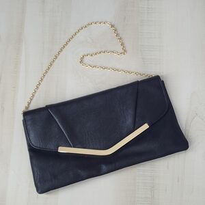 Vintage Gunne Sax by Jessica McClintock Leather Evening Bag